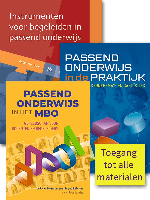 Toegang tot alle materialen